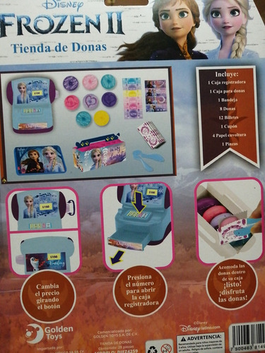 Tienda De Donas Frozen Ii. Juguete Niña.