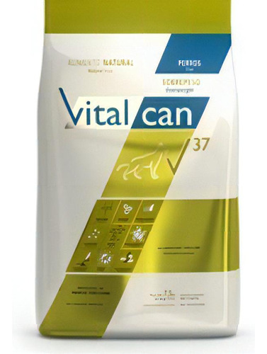 Alimento Vitalcan V 37 Sobrepeso para perro adulto en bolsa de 15 kg