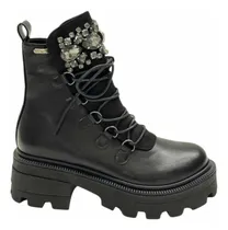 Comprar Borcegos Botas Anca & Co Rocio Plataforma Piedras Moda