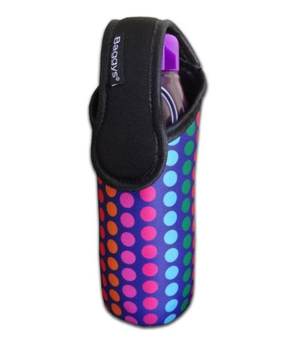 Portabotellas Neoprene Baggys Circulos Multicolor