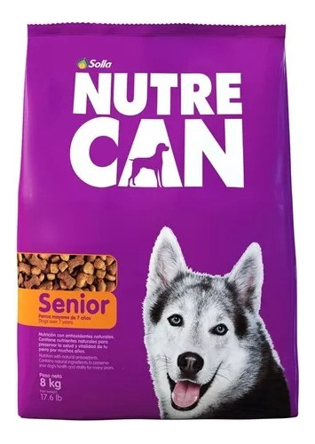 Nutrecan Senior Alimento 8kg