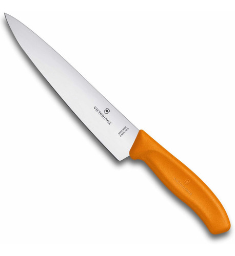 Cuchillo Chef Victorinox Trinchar Naranja 19cm 6.8006.19l9b Color Naranja Claro