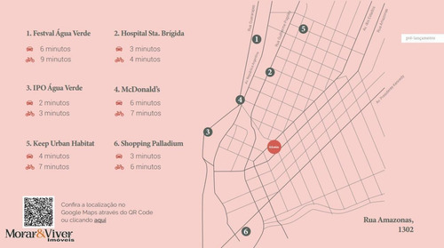 Imagem 5 de 15 de Loft Para Venda Em Curitiba, Água Verde, 1 Dormitório, 1 Banheiro - Ctb5223_1-2252294