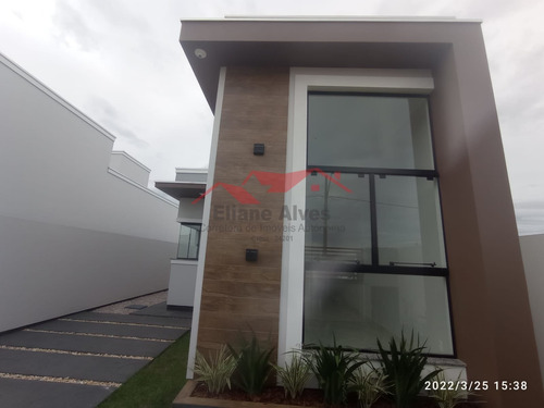 Imagem 2 de 15 de Casa 2 Quartos Sendo 1 Suíte Em Bosque Da Mata - Tijucas - 535