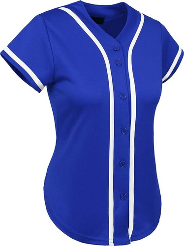 Ropa Dama Playera Deportiva Béisbol Camisetas Para Mujer