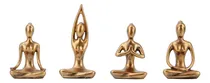 Comprar Estatua De Yoga Meditación Zen Juego De 4 Figuras Decorativa