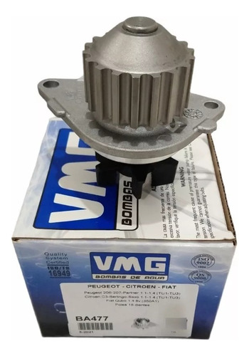 Bomba De Agua Cosechadora Case Ford Cummins Vw Camiones Vmg