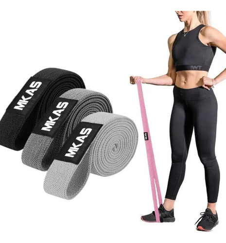 Pack De Ligas De Resistencia, Ejercicio En Casa, Gym Fit.