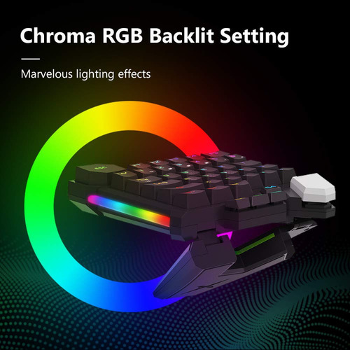 Imagen 4 de 10 de Teclado Keypad Gamer Mecánico Profesional Delux T6 / Rgb