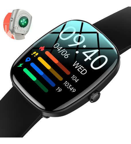 Reloj Inteligente Hombres Y Mujer 1.83 Smart Watch Bluetooth