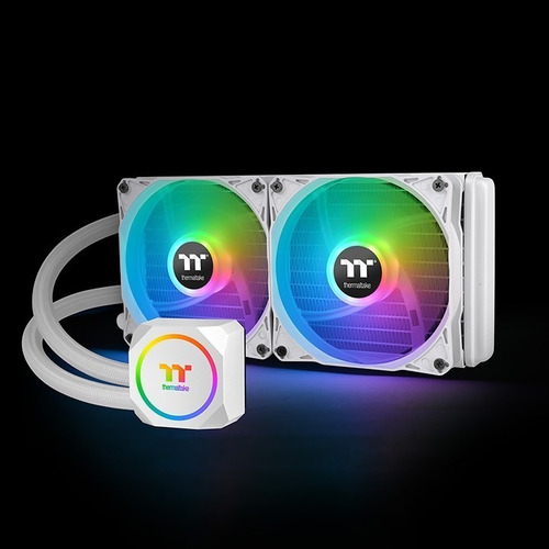 Imagen 7 de 8 de Watercooling Thermaltake Th240 Argb White 240 Mm Amd Intel