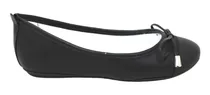 Comprar Zapato Coloso 2066 Valerina Escolar Piel Con Moño Chic Negro