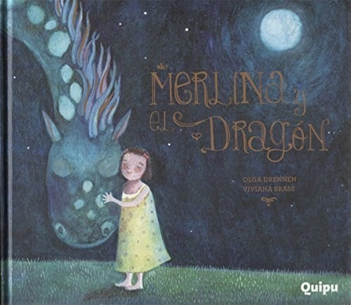 Libro Merlina Y El Dragon  Libro Album De Olga Drennen