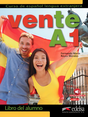 Vente a1 - Libro del alumno + Audio descargable, de Marin, Fernando. Editorial Edelsa (Anaya), capa mole em espanhol, 2017