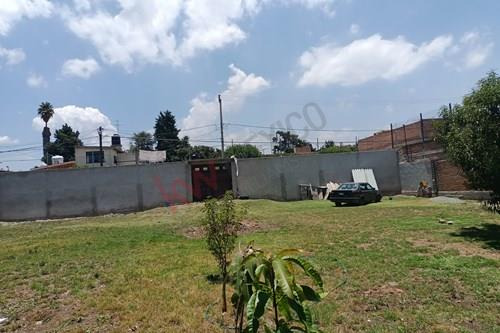 Terreno En Santiago Cuautlalpan, El Tejocote 300 Metros