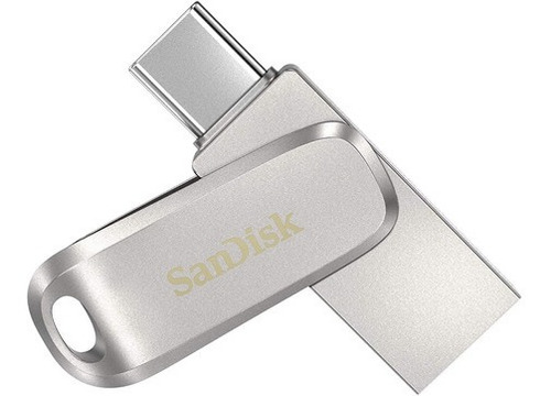 Imagen 1 de 6 de Pendrive Sandisk Ultra Dual Drive Luxe 1 Tb Usb-a Usb-c 150mb/s Gris - Sdddc4-1t00-a46
