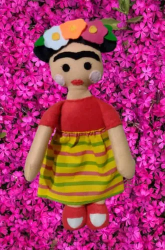 Muñecas de trapo de frida kahlo sales