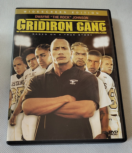 Dvd Gridiron Gang Dwayne Johnson Original 