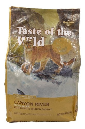 Alimento Gato Taste Of The Wild Canyon River Adulto 2.28 Kg