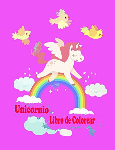 Unicornio Libro De Colorear: Un Hermoso Libro De Colorante P
