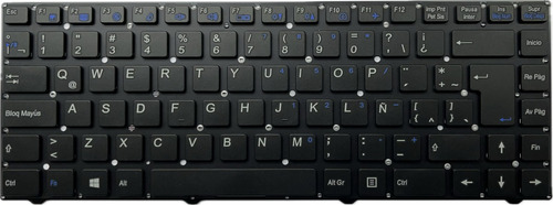 Teclado Bangho W540 Clevo  W740 W740su W840 W840 Esp