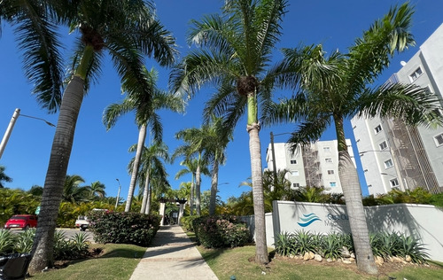Apartamento Amueblado, Residencial Mediterraneo Santiago.