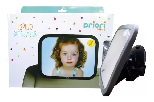 Imagen 4 de 9 de Espejo Auto Retrovisor Bebe Con Agarre Chicco