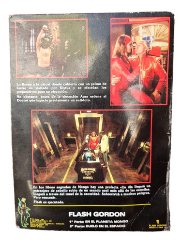 Libro Troqueado Flash Gordon. El Planeta Mongo Parte 1 - 843 (Usado)