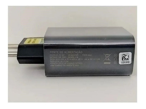 Imagem 5 de 5 de Carregador De Viagem Turbo Power 45w Usb-c Preto Sem Cabo