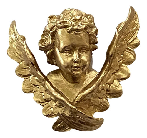 Adorável Estátua De Anjo Resina Querubim Escultura De