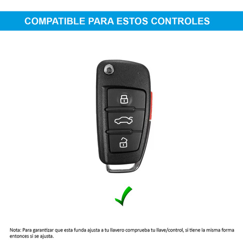 Carcasa Cubierta Control Llave Para Audi A3 2005