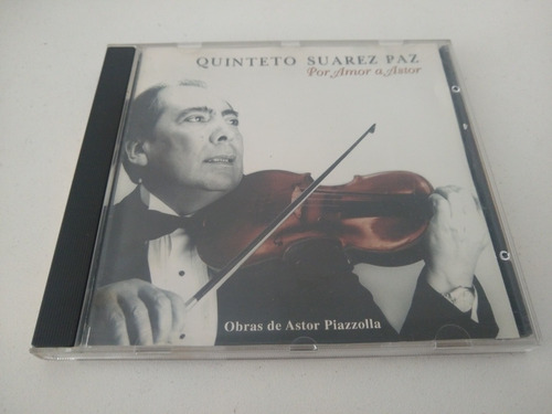 Quinteto Suarez Paz - Por Amor A Astor Promocional Dif Cd