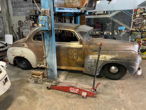 Ford Coupe 47 Rat Rood Hot 6cc Ar Dir Tudor Nao V8 Dodge4100