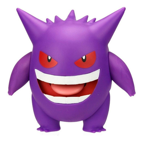 Figura Pokémon Articulada Gengar Original Juguete Febo