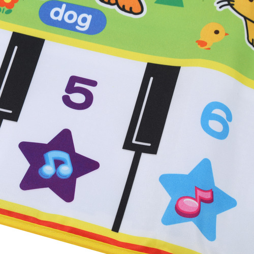 Manta Plegable Para Teclado De Piano Baby Music Carpet Para
