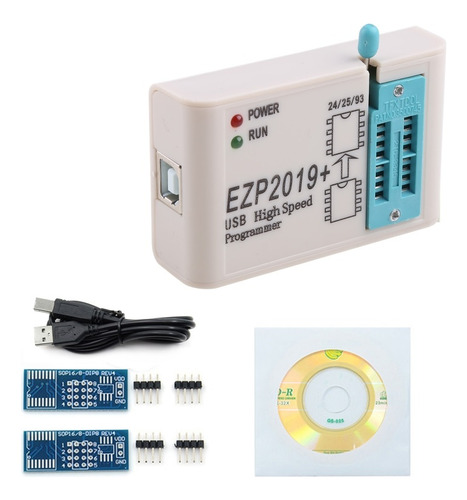 Programador Usb Spi 24 25 26 93 Eeprom 25 Flash Bios Chip