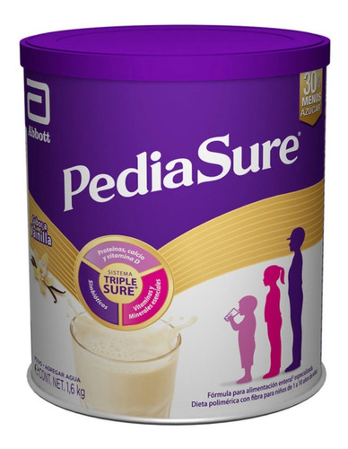 Suplemento Alimenticio En Polvo Pediasure Vainilla De 1.6 Kg