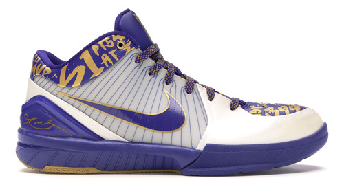 Zapatillas Nike Kobe 4 Nba Final Mvp Urbano 354187-141   