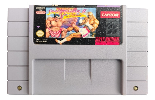 Street Fighter 2 Turbo Snes Original Super Nintendo 