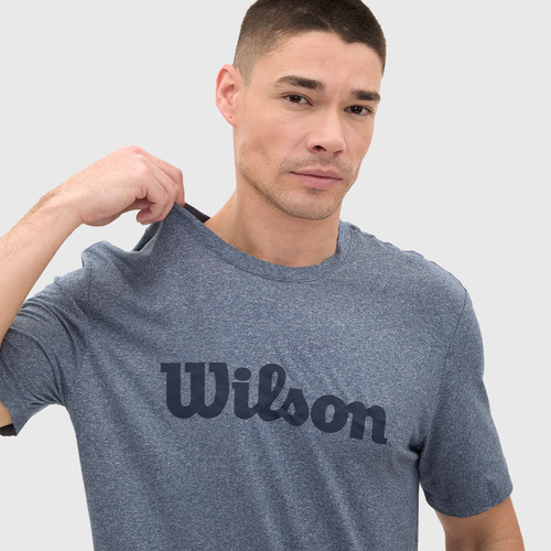 Playera Wilson Estampada Cuello Redondo Hombre