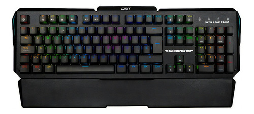 Teclado Dxt Thunderchief Color Del Teclado Negro