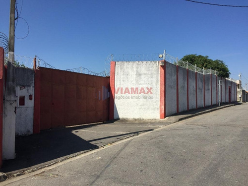 Imagem 1 de 24 de Terreno Comercial Com Infraestrutura De Escritório E Galpão À Venda, Monte Castelo, São José Dos Campos. - Te0209