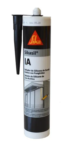 Sikasil-ia Silicona Acética Antihongos Gris 280ml
