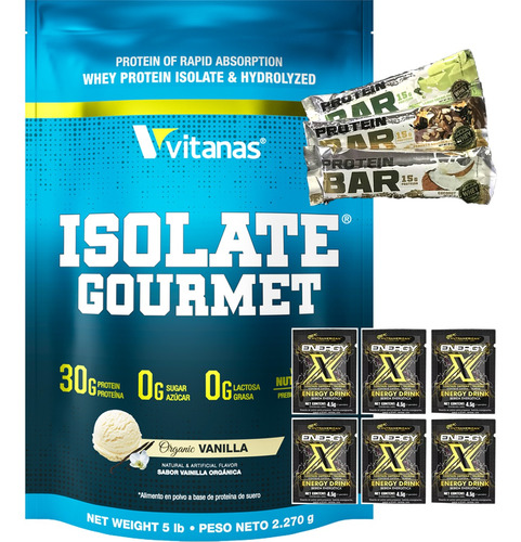 Isolate Gourmet 5 Lbs Vitanas