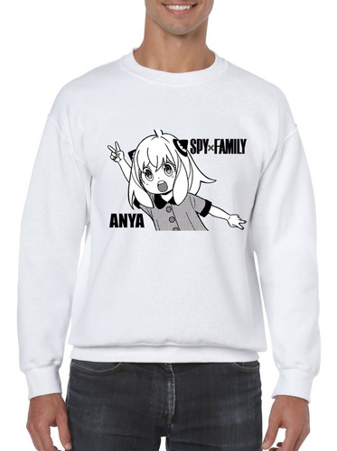 Hoodie Suéter Spy X Family Anya Forger Paz Peace
