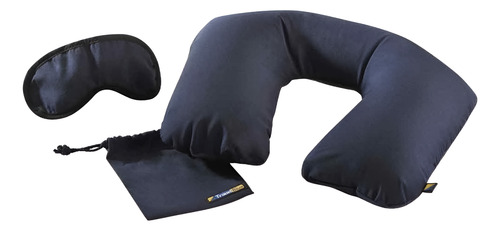 Set De Viaje Almohada Cojin Cuello Avion Antifaz Para Dormir