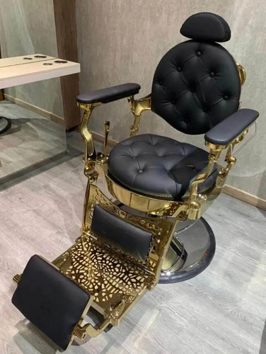 Imagen 1 de 1 de Silla De Barbería Profesional Con Sistema Hidráulico.