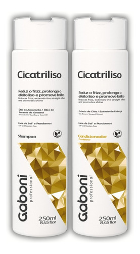 Kit Hidratação Antifrizz Shampoo + Condicionador Cicatriliso