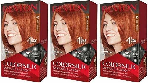 Revlon Colorsilk Beautiful Color Hair Color, Bright Auburn (