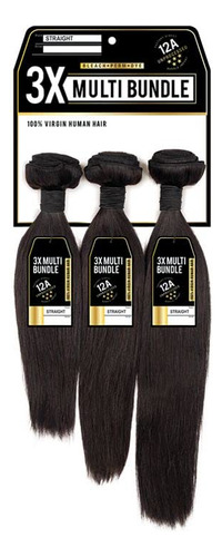 Sensationnel Bare&natural 100% Cabello Humano Virgen 12a